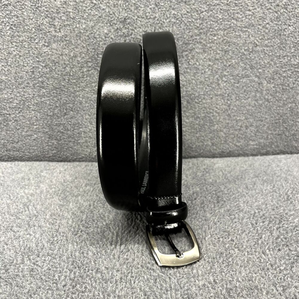 Paul Lawrence Boys‎ Belt Genuine Italian Leather Black Size 32 JC30